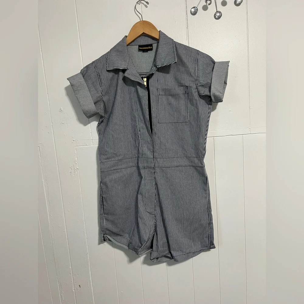 Nooworks Railroad Shortalls - Picture 1 of 8
